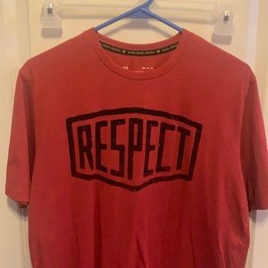 Men’s Under Armour medium Respect T-shirt The Rock